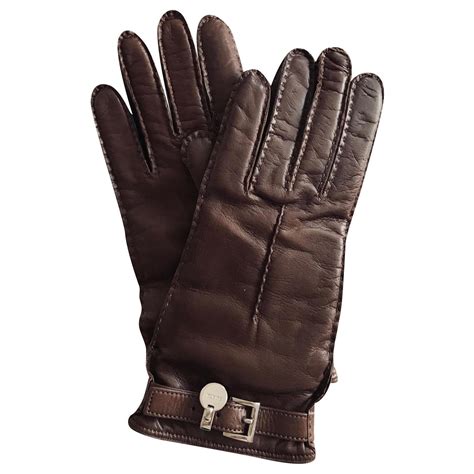 prada women's gloves|Prada nappa leather gloves.